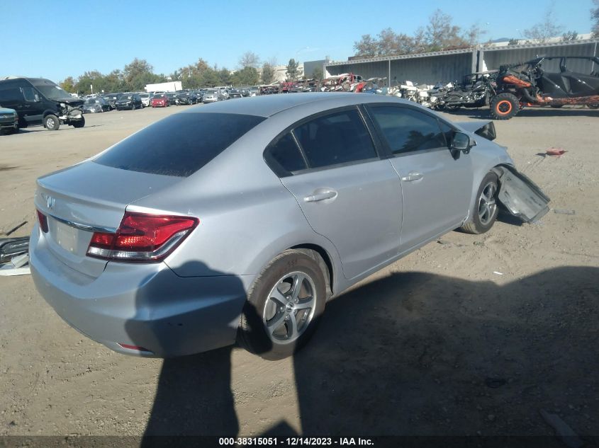 2015 HONDA CIVIC SE - 19XFB2F73FE226313