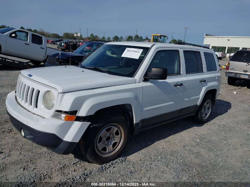 2013 JEEP PATRIOT SPORT - 1C4NJPBB1DD251022