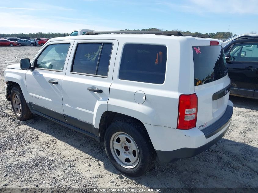 2013 JEEP PATRIOT SPORT - 1C4NJPBB1DD251022