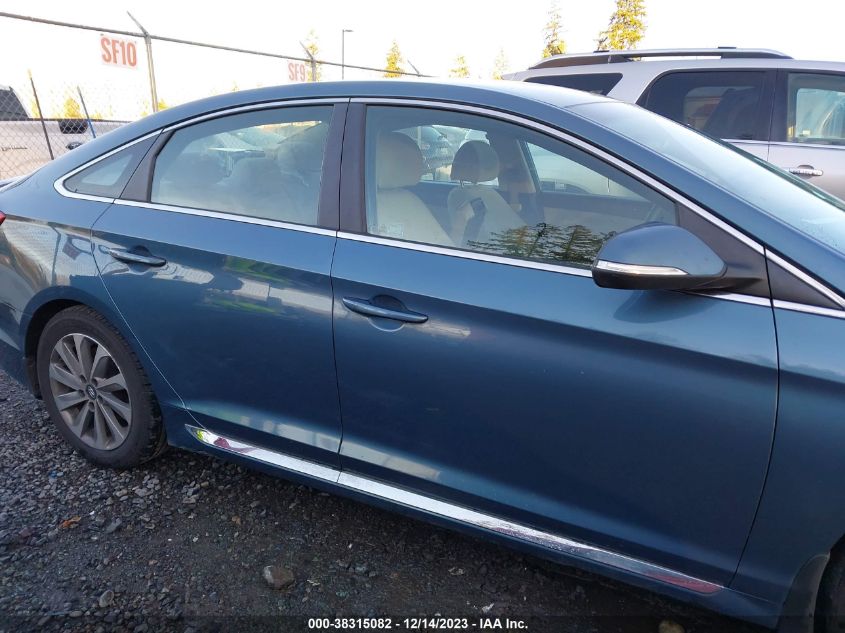 2015 HYUNDAI SONATA SPORT - 5NPE34AF0FH117421