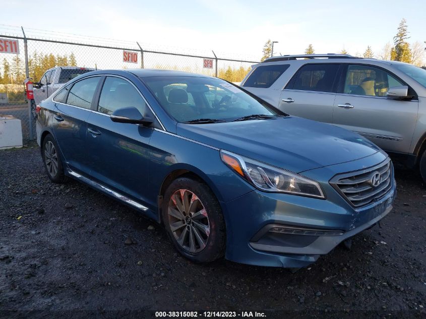 2015 HYUNDAI SONATA SPORT - 5NPE34AF0FH117421