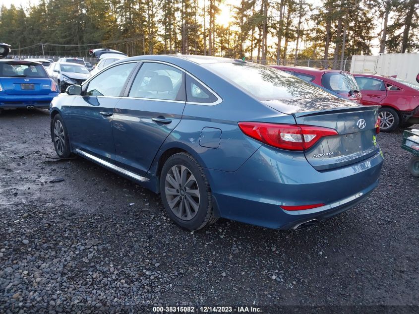 2015 HYUNDAI SONATA SPORT - 5NPE34AF0FH117421