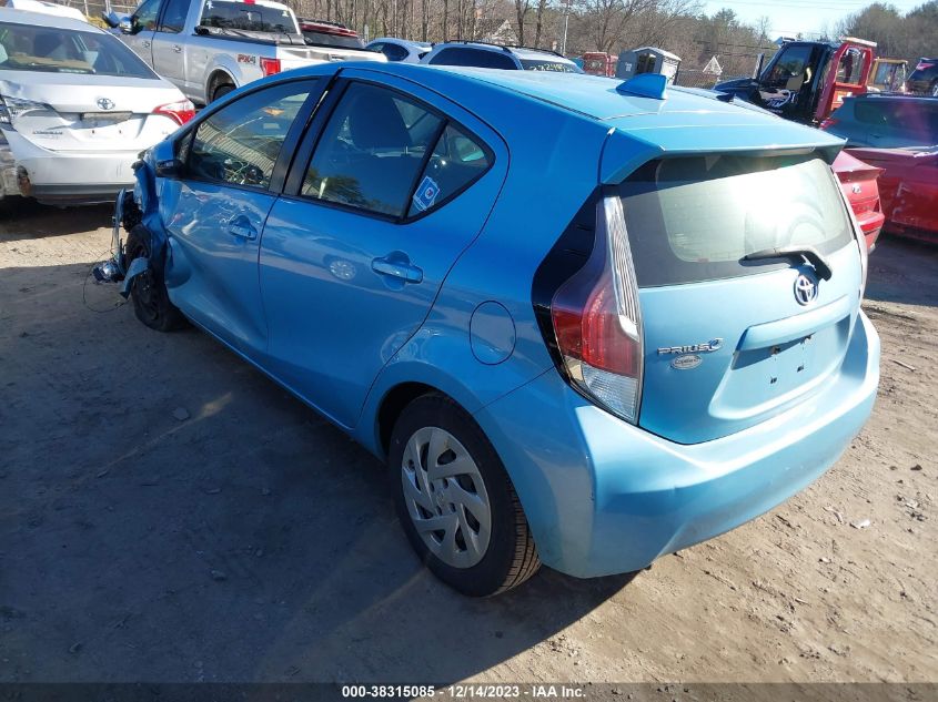2016 TOYOTA PRIUS C TWO - JTDKDTB37G1590076