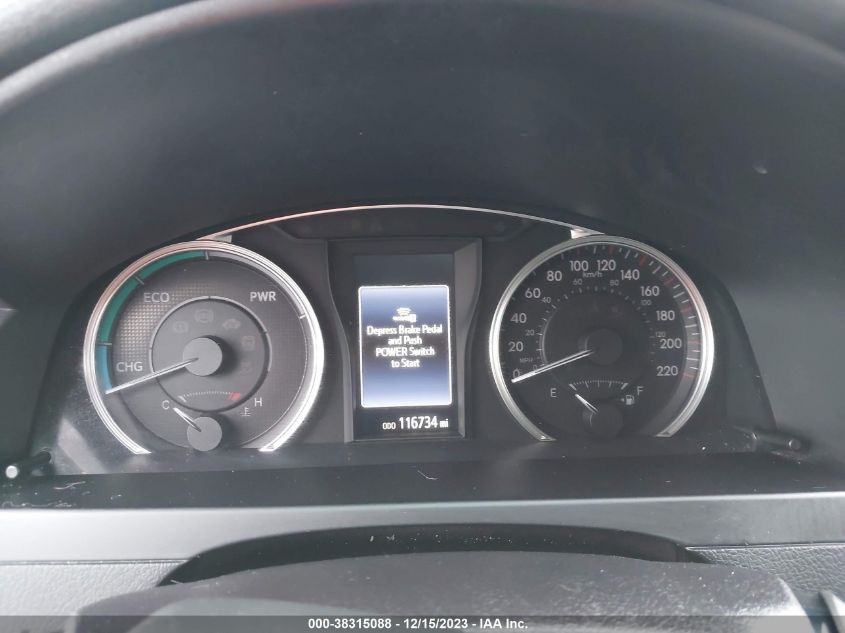 2015 TOYOTA CAMRY HYBRID LE/SE/XLE - 4T1BD1FK4FU149066