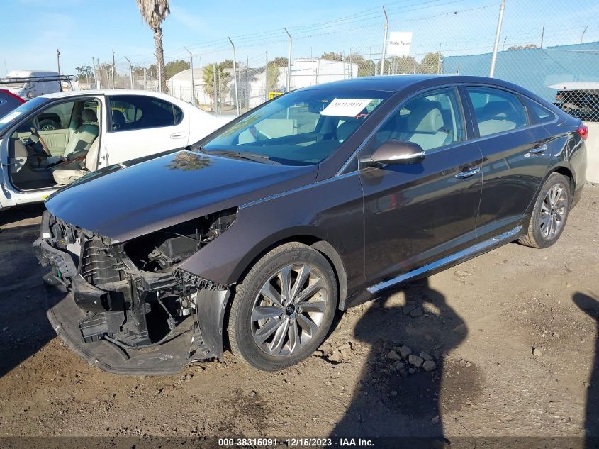 2017 HYUNDAI SONATA SPORT - 5NPE34AF6HH471074