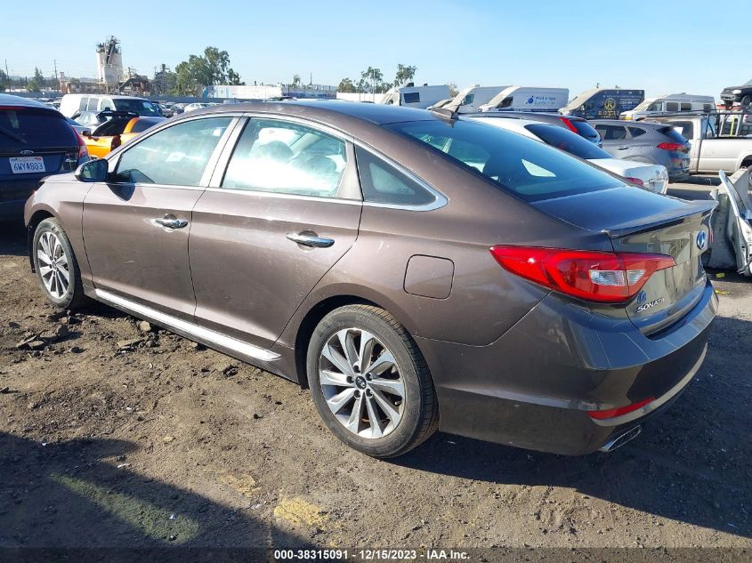 2017 HYUNDAI SONATA SPORT - 5NPE34AF6HH471074