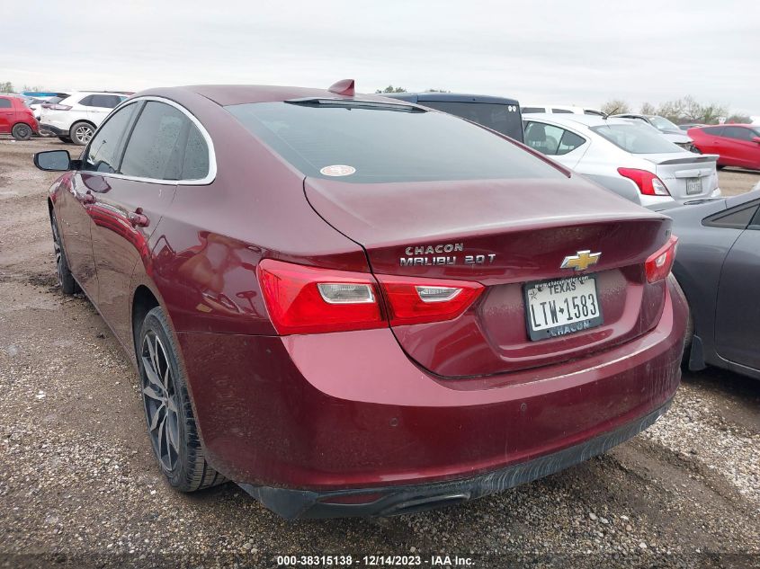 2016 CHEVROLET MALIBU 2LT - 1G1ZF5SX6GF272744