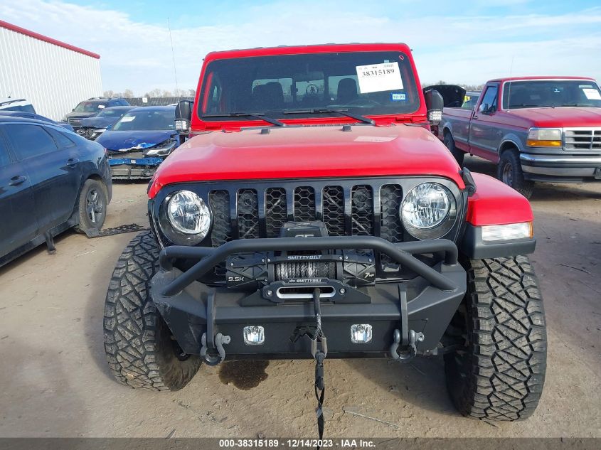 2021 JEEP GLADIATOR WILLYS 4X4 - 1C6HJTAG8ML574449