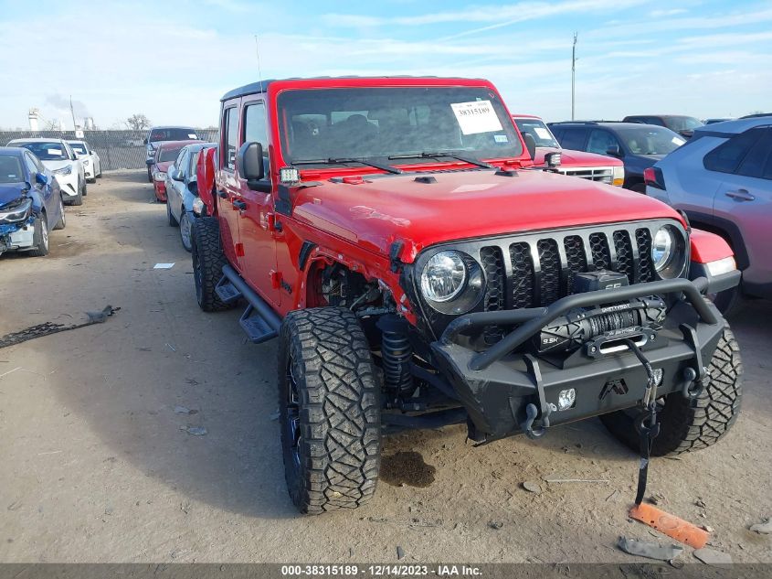 2021 JEEP GLADIATOR WILLYS 4X4 - 1C6HJTAG8ML574449