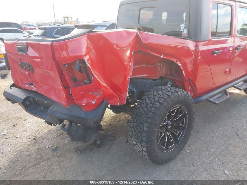 2021 JEEP GLADIATOR WILLYS 4X4 - 1C6HJTAG8ML574449