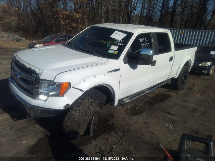 2013 FORD F-150 XLT - 1FTFW1EF6DFC21813