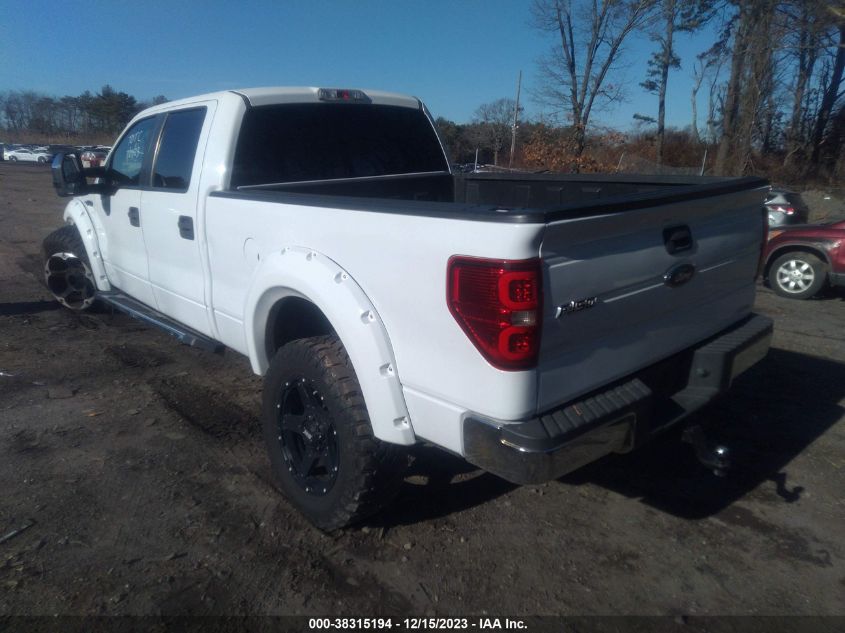 2013 FORD F-150 XLT - 1FTFW1EF6DFC21813