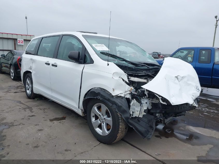 2013 TOYOTA SIENNA L V6 7 PASSENGER - 5TDZK3DC8DS342497
