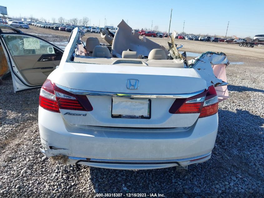 2016 HONDA ACCORD EX-L - 1HGCR2F99GA022606