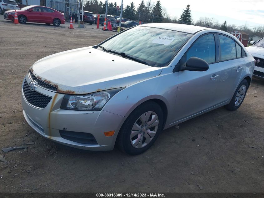 2014 CHEVROLET CRUZE LS AUTO - 1G1PA5SH8E7142289