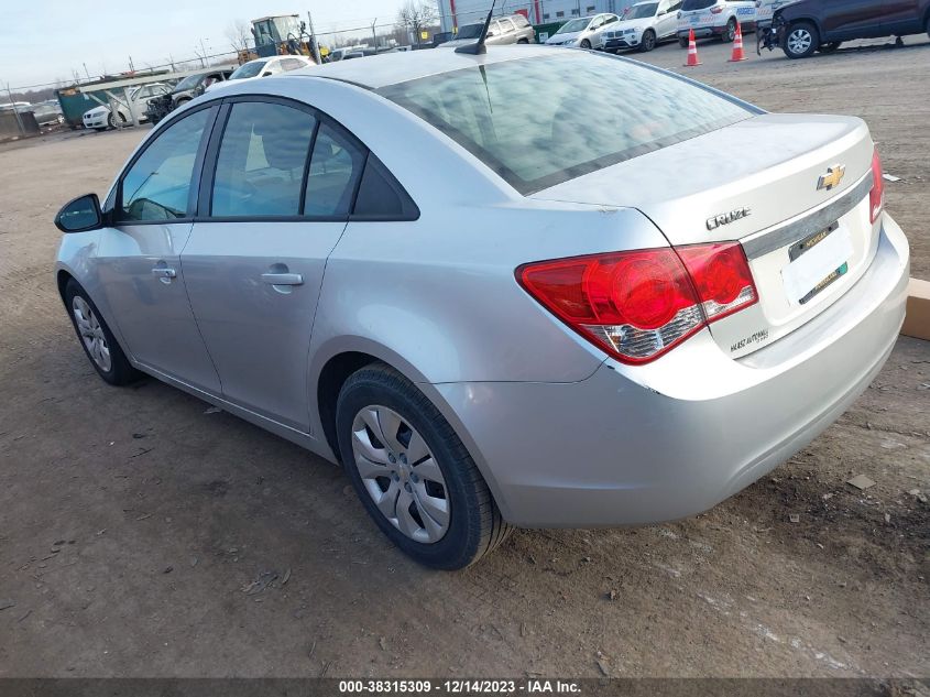2014 CHEVROLET CRUZE LS AUTO - 1G1PA5SH8E7142289