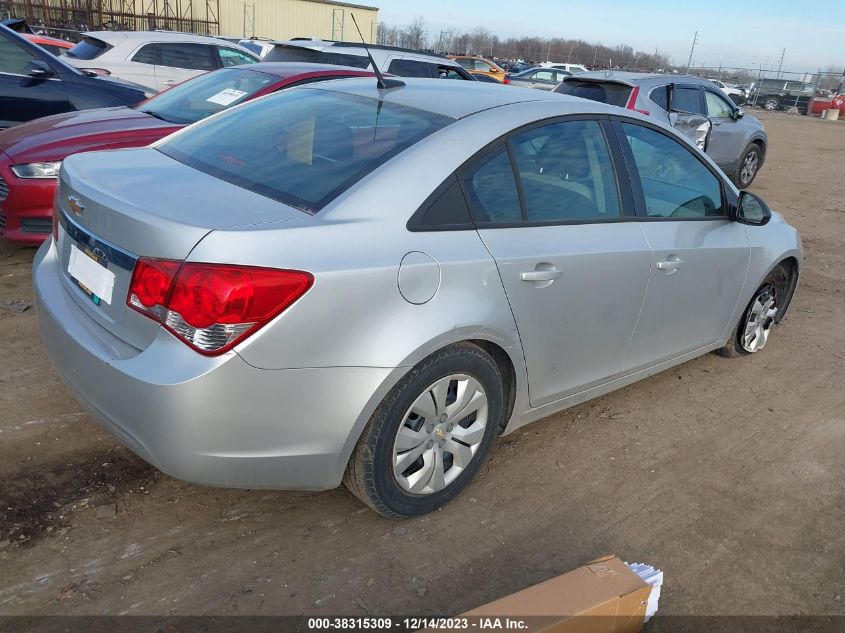 2014 CHEVROLET CRUZE LS AUTO - 1G1PA5SH8E7142289