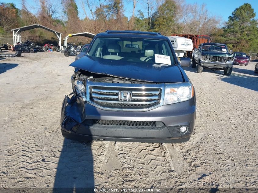 2014 HONDA PILOT TOURING - 5FNYF3H90EB016343