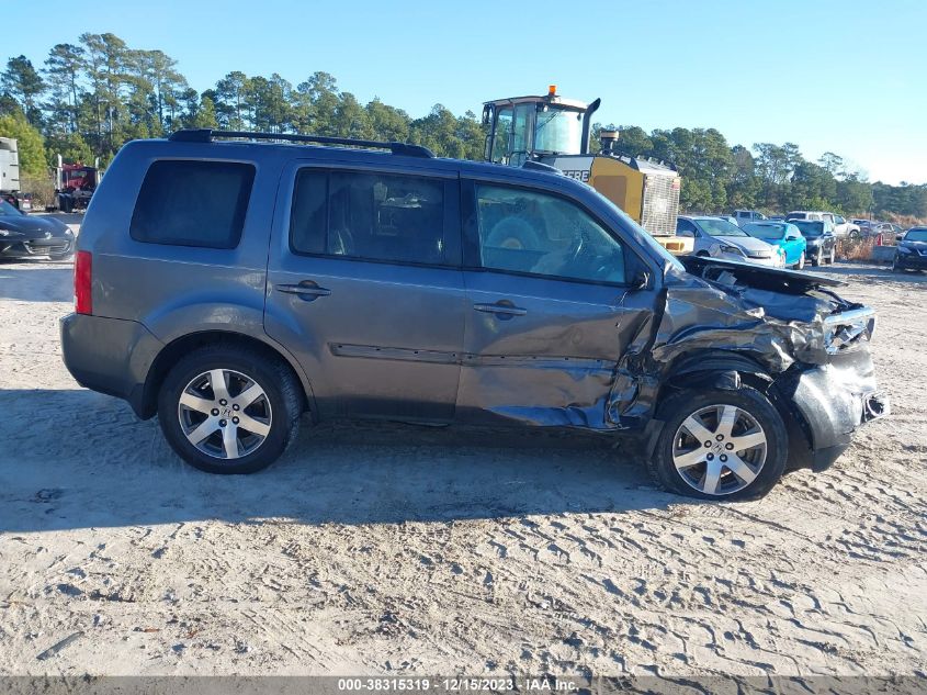 2014 HONDA PILOT TOURING - 5FNYF3H90EB016343