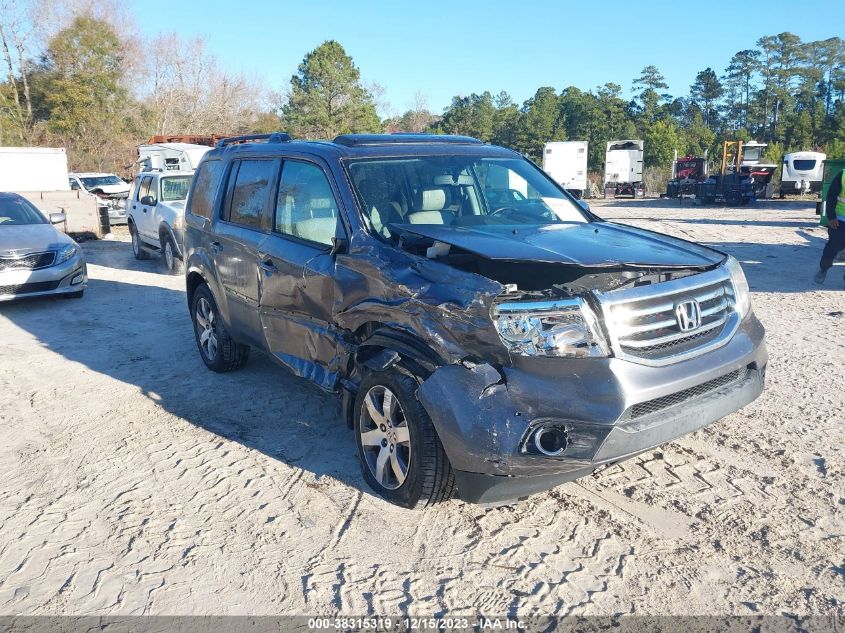 2014 HONDA PILOT TOURING - 5FNYF3H90EB016343