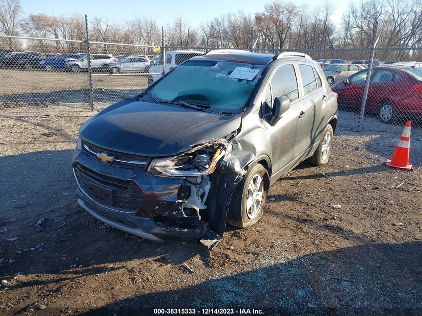 VIN KL7CJLSB4JB548662 2018 CHEVROLET TRAX 1LT