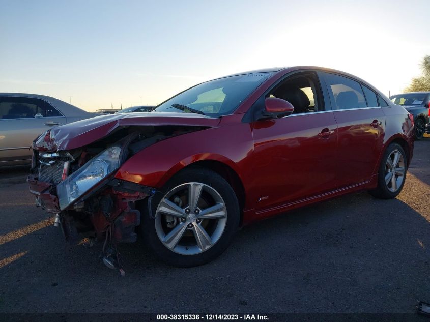 2013 CHEVROLET CRUZE 2LT AUTO - 1G1PE5SB7D7322572