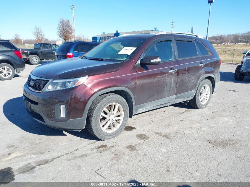 2014 KIA SORENTO LX - 5XYKT3A69EG441261