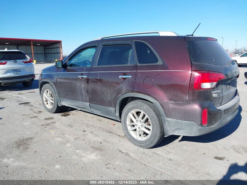 2014 KIA SORENTO LX - 5XYKT3A69EG441261