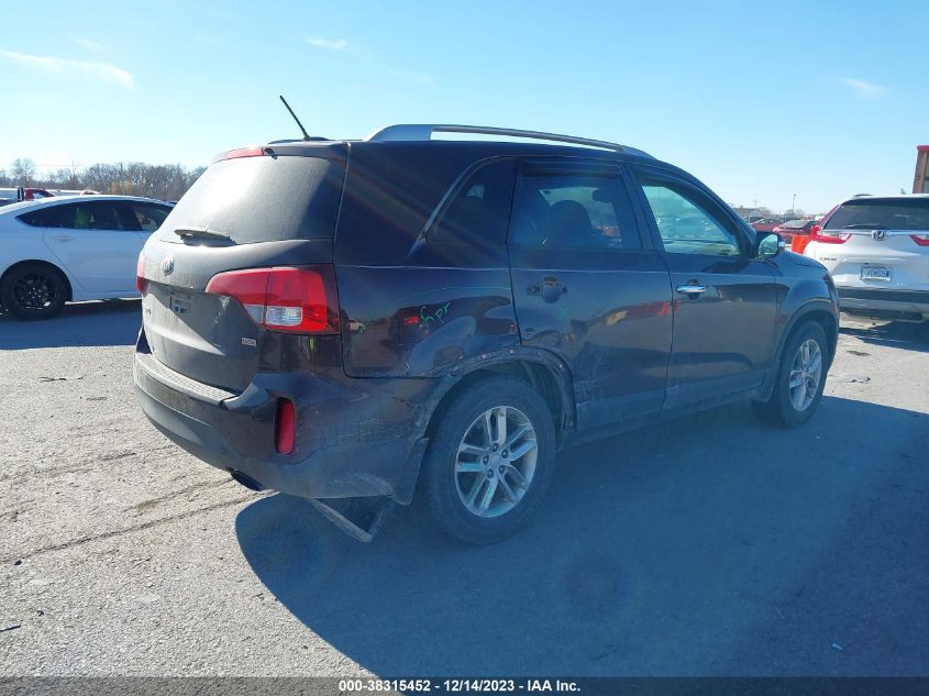 2014 KIA SORENTO LX - 5XYKT3A69EG441261