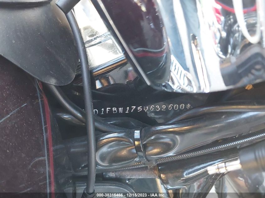 2005 HARLEY-DAVIDSON FLHRI - 1HD1FBW175Y632600