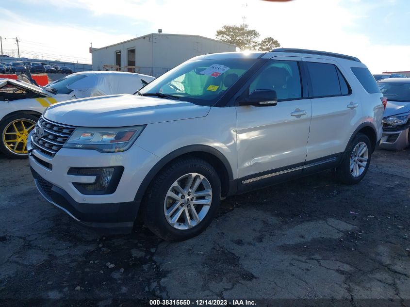 2016 FORD EXPLORER XLT - 1FM5K7D86GGA38564