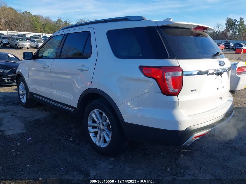 2016 FORD EXPLORER XLT - 1FM5K7D86GGA38564
