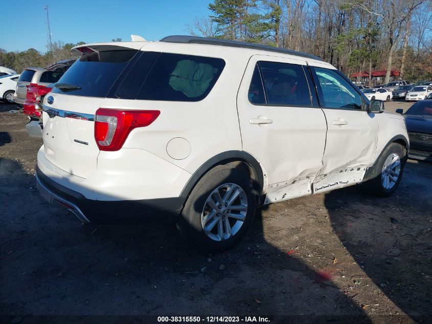 2016 FORD EXPLORER XLT - 1FM5K7D86GGA38564