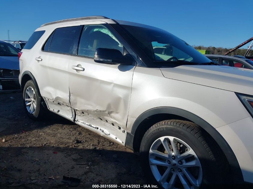 2016 FORD EXPLORER XLT - 1FM5K7D86GGA38564