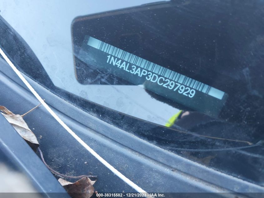 2013 NISSAN ALTIMA 2.5/S/SV/SL - 1N4AL3AP3DC297929