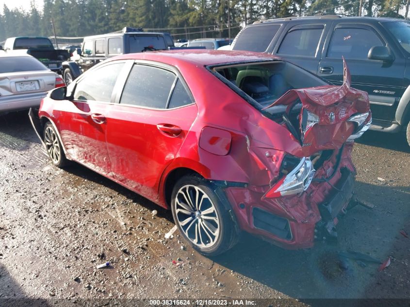 2015 TOYOTA COROLLA S PLUS - 2T1BURHE7FC469280