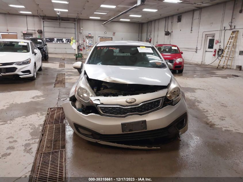 2013 KIA RIO EX - KNADN4A3XD6241261