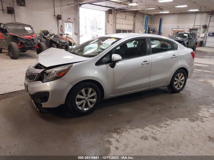 2013 KIA RIO EX - KNADN4A3XD6241261
