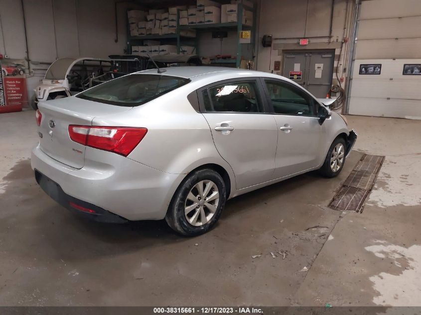 2013 KIA RIO EX - KNADN4A3XD6241261