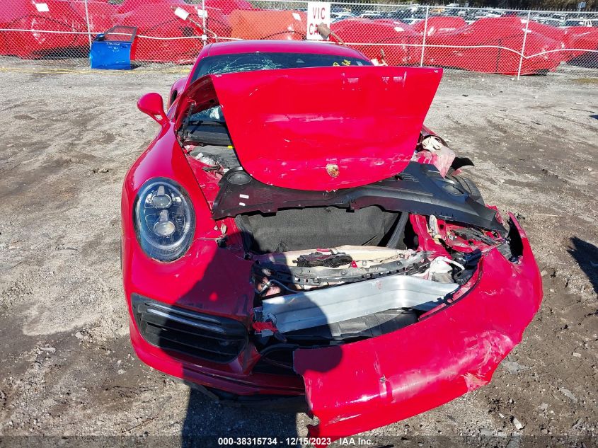 2019 PORSCHE 911 TURBO S - WP0AD2A95KS140554