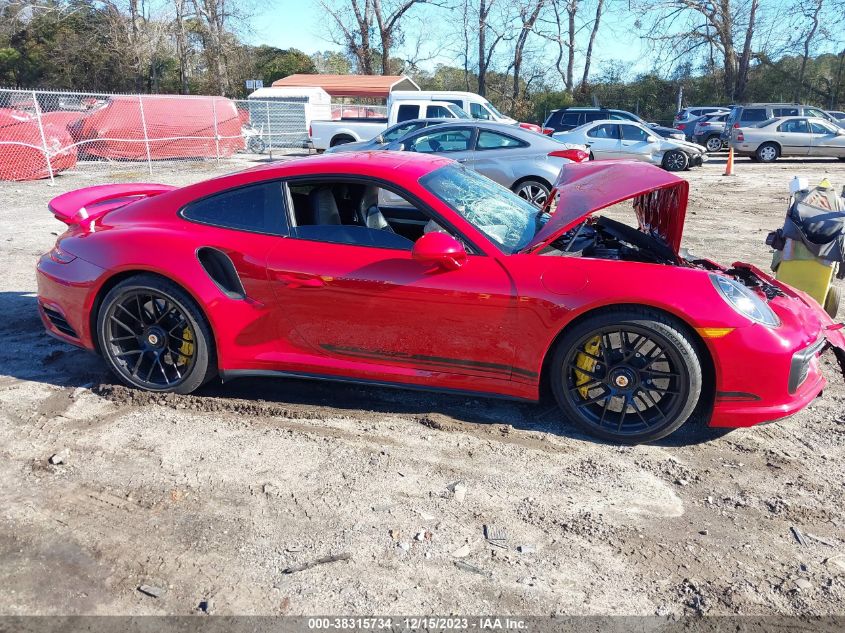 2019 PORSCHE 911 TURBO S - WP0AD2A95KS140554