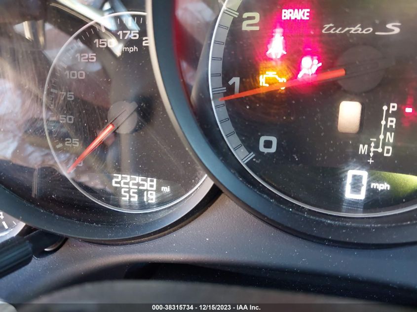 2019 PORSCHE 911 TURBO S - WP0AD2A95KS140554