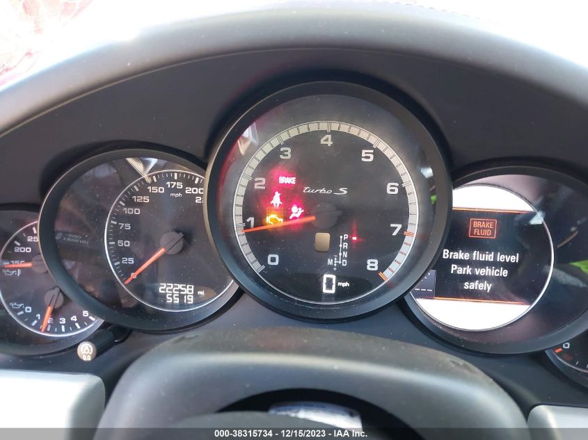 2019 PORSCHE 911 TURBO S - WP0AD2A95KS140554
