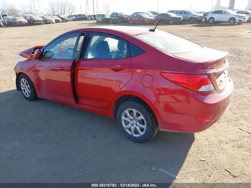 2013 HYUNDAI ACCENT GLS - KMHCT4AE1DU552655