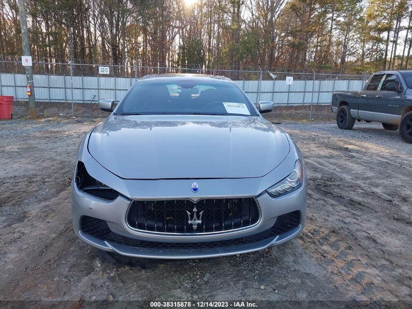 2014 MASERATI GHIBLI ZAM57XSA1E1125117