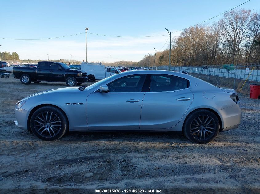 2014 MASERATI GHIBLI ZAM57XSA1E1125117
