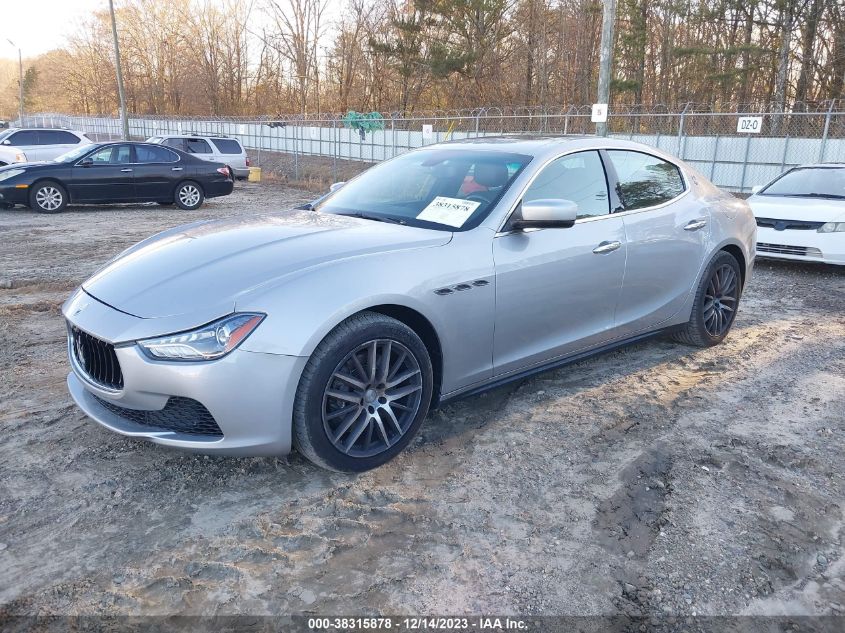 2014 MASERATI GHIBLI ZAM57XSA1E1125117