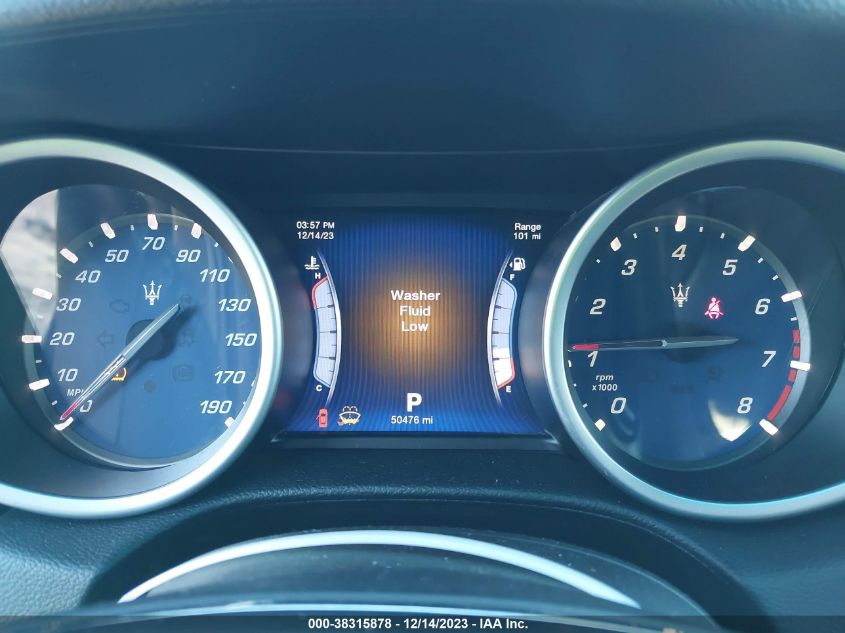 2014 MASERATI GHIBLI ZAM57XSA1E1125117