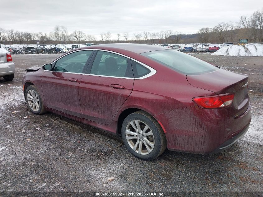 2015 CHRYSLER 200 LIMITED - 1C3CCCABXFN578113