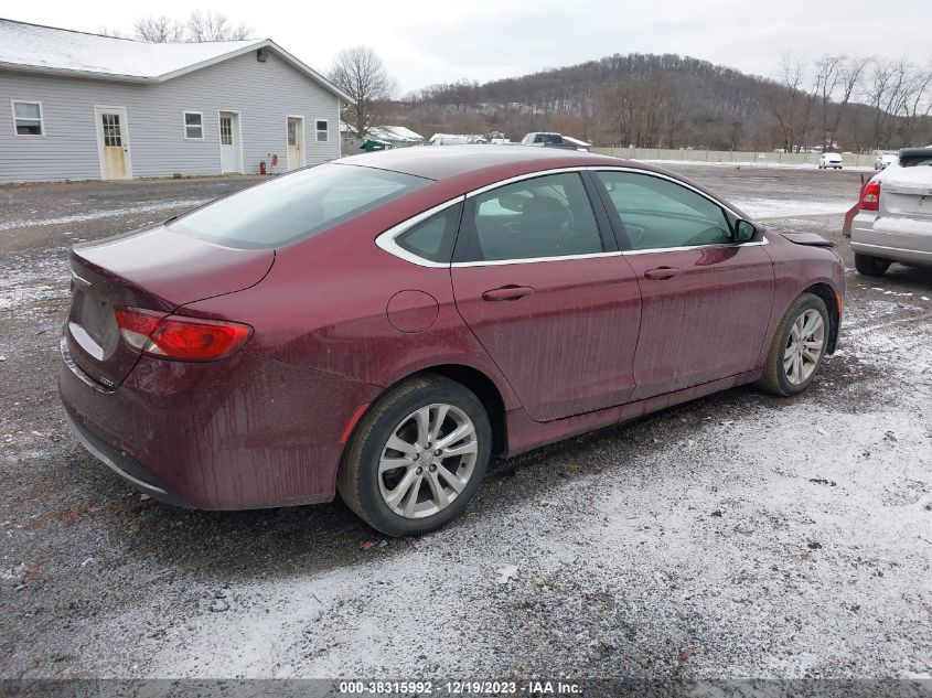 2015 CHRYSLER 200 LIMITED - 1C3CCCABXFN578113